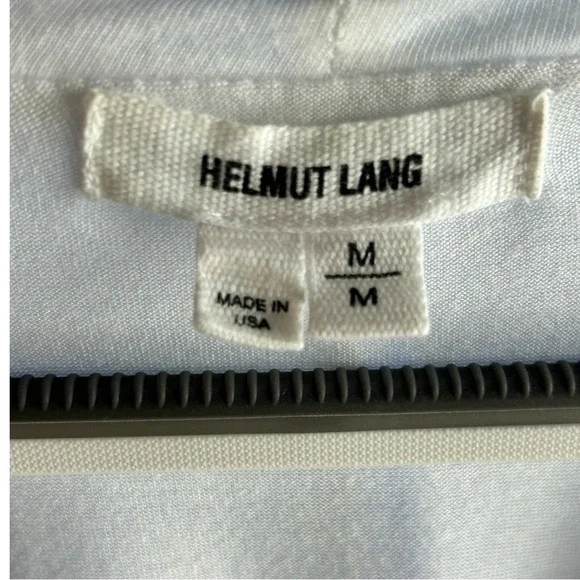 Helmut Lang Draped White Swift Dress Womens | Sz medium - Picture 4 of 4
